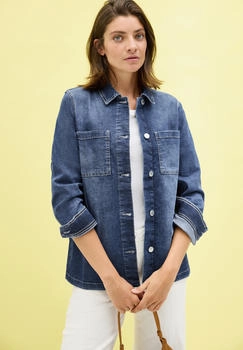 Cecil style nos denim overshirt mid 10281