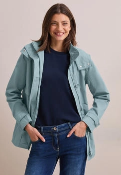 Cecil Midi Trenchcoat mint