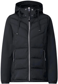 Street One Softshelljacke wärmend Stehkragen 14793 blau schwarz