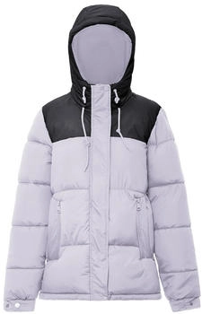 myMo Steppjacke damen lavendel schwarz