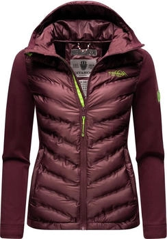 Navahoo Übergangsjacke Nimm Mich aubergine