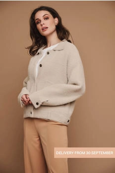 Rino & Pelle Jacke Bubbly stein