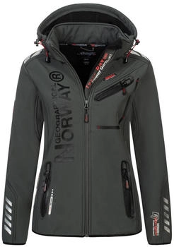 Geographical Norway Softshell-Jacke Dark-grey black