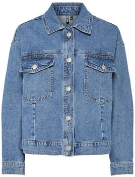 Pieces Jacke 'PCElma' blue denim 23559007