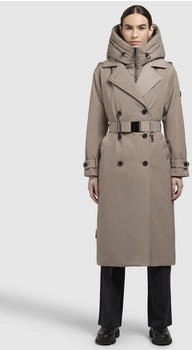 khujo Trenchcoat Elena-YM terragrau