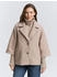 Tom Tailor Bouclé-Cape-Jacke im 2-in-1-Look boucle beige melange