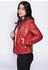Maze Jacke 'Mico' dunkelgrau dunkelrot