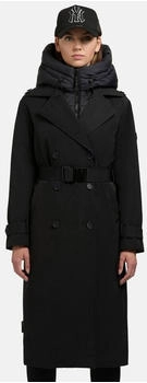 khujo Trenchcoat Elena-YM schwarz