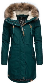 Ragwear Winterparka 'Tawny' dunkelgr&uuml;n