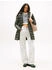 Shiny Water Repellent Down Puffer Coat (DW0DW18864) pewter green