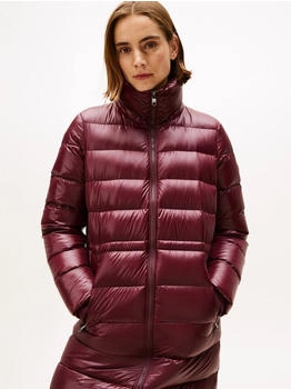 Tommy Hilfiger Kapuzen-Daunenmantel (DW0DW18864) dunkelrot