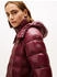 Tommy Hilfiger Kapuzen-Daunenmantel (DW0DW18864) dunkelrot