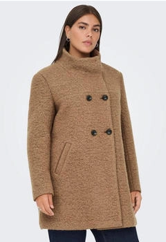 Only Onlnewsophia Wollmantel Otw Cc (15205403) cocoa cr&eacute;me