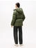 Tommy Hilfiger Hooded Zip-Thru Puffer Jacket (DW0DW18841) pewter green