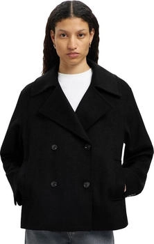 Selected Slfalma Wollmantel Noos (16098039) schwarz