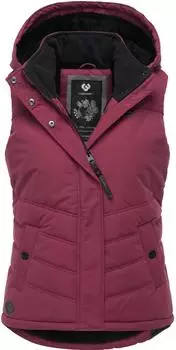 Ragwear Hesty Steppweste (Hesty Intl-133) dunkelrot
