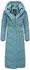 Ragwear Natalka Extralong Steppmantel rauchblau