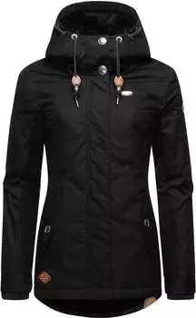 Ragwear Monade Winterjacke (Monade-254) schwarz