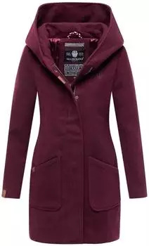 Marikoo Mantel 'Maikoo' bordeaux
