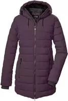 killtec 41809-000-00439-36, killtec KOW 55 Women Quilted Parka pflaume (00439) 36