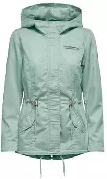 Only Onllorca Canvas Parka (15216452) harbor gray