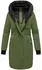 Navahoo Kurzmantel Snowelf pine olive