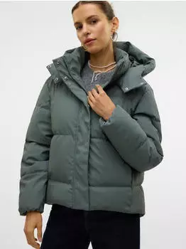 Vero Moda Vmgretakylie kurze beschichtete Jacke Noos (10311315) balsam gr&uuml;n