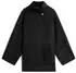 Tommy Hilfiger Double-faced Wollmantel mit Gürtel (WW0WW47758) schwarz