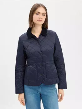Barbour Deveron Quilt Jacke (LQU1012) navy/pale pink