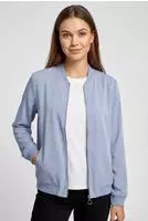 Vero Moda Bomberjacke Vmcoco L/S Bomber Noos 10245734 Blau Regular Fit Damen