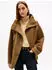 Tommy Hilfiger Double-faced Wollmantel mit Gürtel (WW0WW47758) nordic taupe