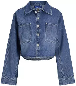 JJXX Jxbreezy Kunstleder Kurze Jacke Otw Sn (12236383) medium blue denim