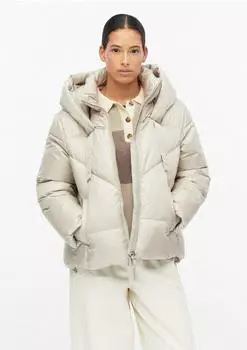 s.Oliver Pufferjacke in glänzender Optik beige 2183773.8164.