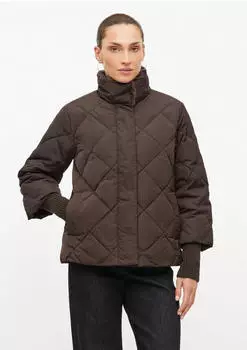 s.Oliver Wärmende Steppjacke mit Daunenfüllung und Stulpen braun 2180969.8944.