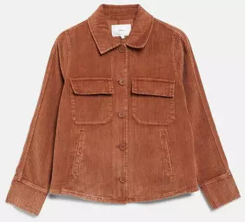 s.Oliver Overshirt aus Cord im Relaxed Fit olive 2182926.88Y3.