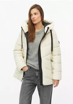 s.Oliver Pufferjacke mit Kapuze beige 2178796.8001.