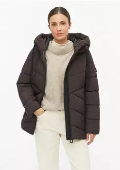 s.Oliver Pufferjacke mit Kapuze braun 2178796.8944.