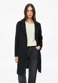 s.Oliver Mantel aus Wollmix mit Reverskragen schwarz 2178800.9999.