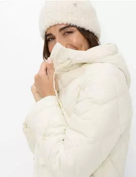 BRAX Damen Steppjacke Style TARA soft ecru Altwei&szlig; Gr. (950022_95998340_95)