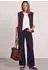 Street One Teddy-Weste mit Zipper und Corddetails (A220315) rustic rouge