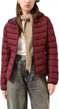 s.Oliver Leichte Steppjacke mit Kapuze rot 2179009.3903.