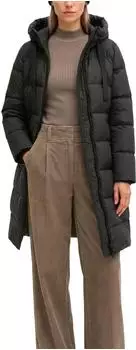 Marc O'Polo Regular Fit Daunenmantel mit Label-Print (5000011707) schwarz