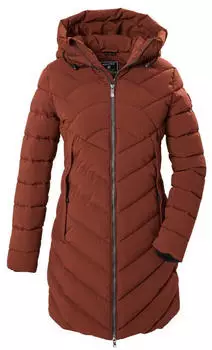 Killtec KOW 49 WMN QLTD PRK Wasserabweisender Steppparka mit verstellbarer Kapuze (44476) kastanie