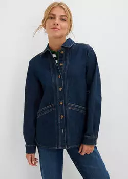 bonprix Jeansjacke Regular Fit (90407695) dunkelblau denim