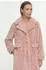 Rich & Royal Long Faux Fur Coat altrosa