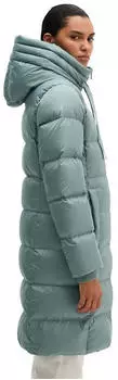 Marc O'Polo Puffer-Daunenmantel mit Kapuze Regular (5000011707) aqua
