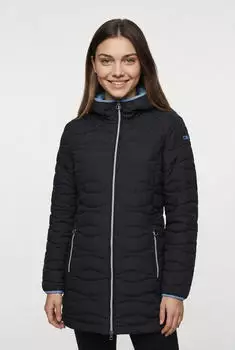 CMP Woman Parka Fix Hood Steppmantel mit Kapuze (21183600) antracite