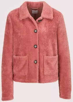 Madeleine Scuba-Jacke mit Druckknopfverschluss (15227432) blassrosa