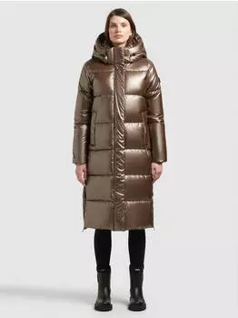 khujo RACHEL3 SHINY Strickmantel (18580300) canadian copper