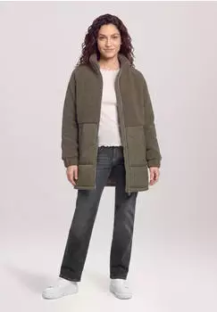 Cartoon Fellimitatjacke mit Pl&uuml;sch (42698550) braun